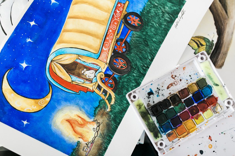 Finding your personal vision Journal Watercolors  watercolor artist painter Bay Area artist artist blog advice for artists   